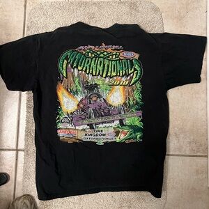 Vintage NHRA racing shirt gator national 2010